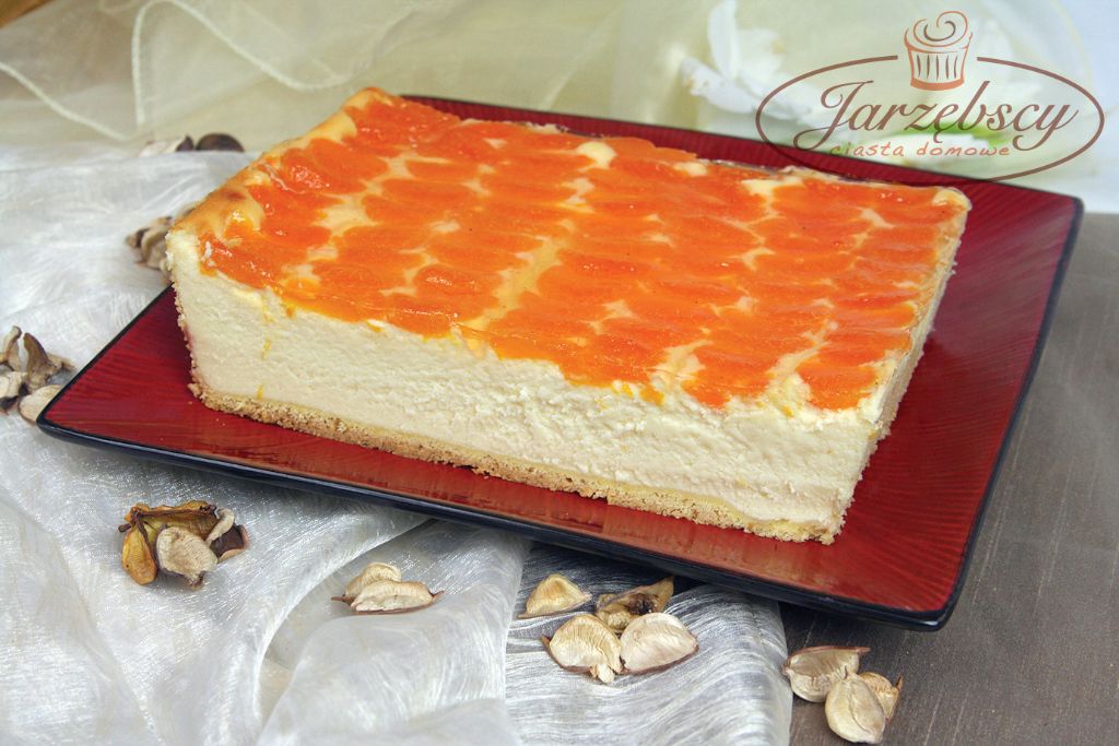 Sernik z mandarynką
