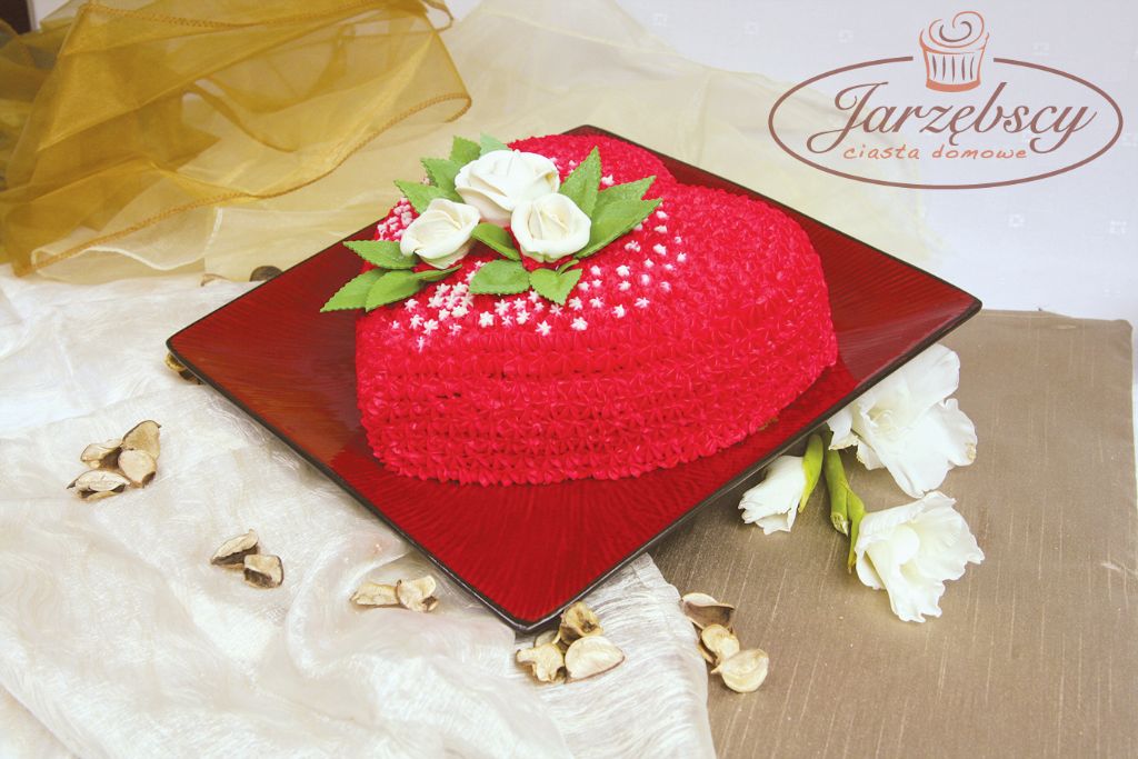Tort artystyczny "serce"