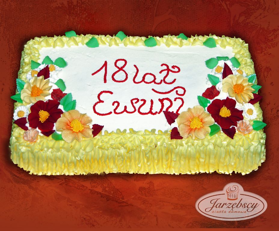 Tort artystyczny "urodzinowy"