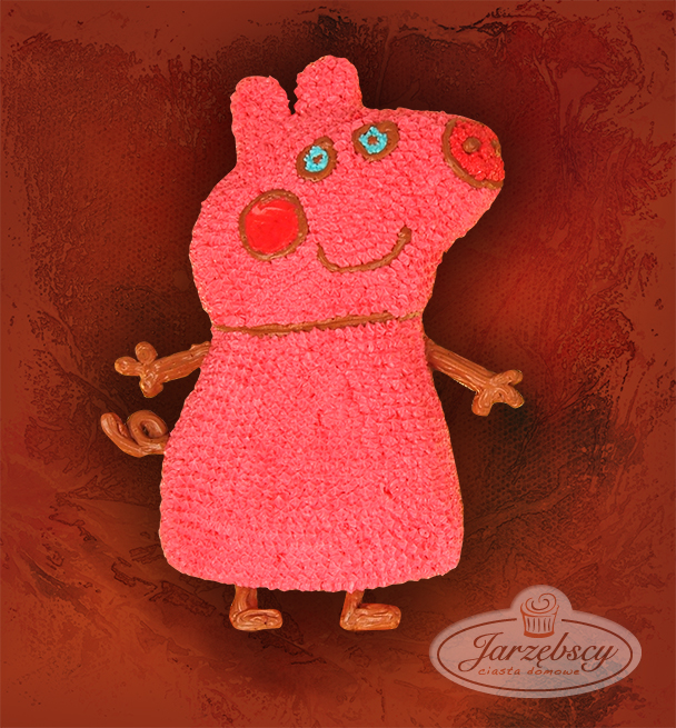 Tort artystyczny "świnka Peppa"